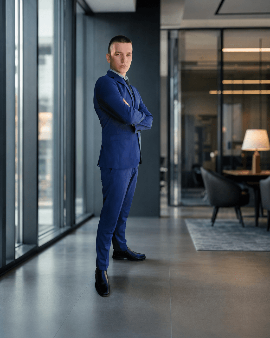 Professional portrait of Kruni for hero section