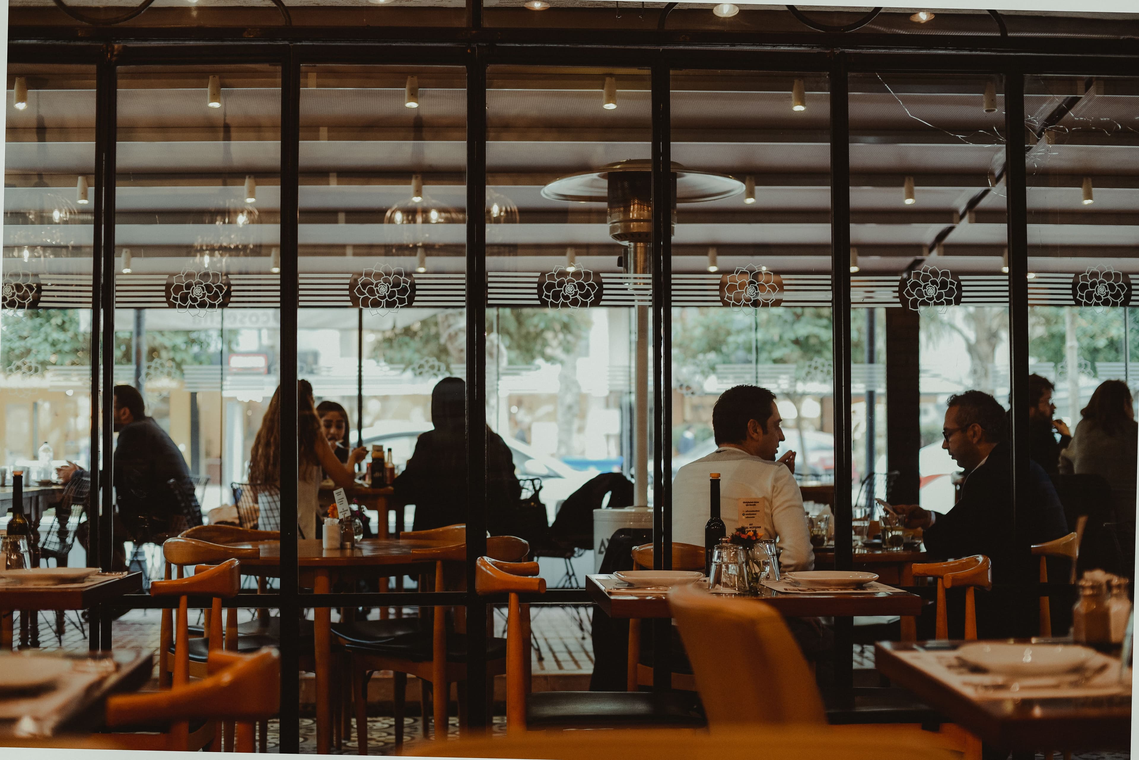 Preview of the restaurant demo website