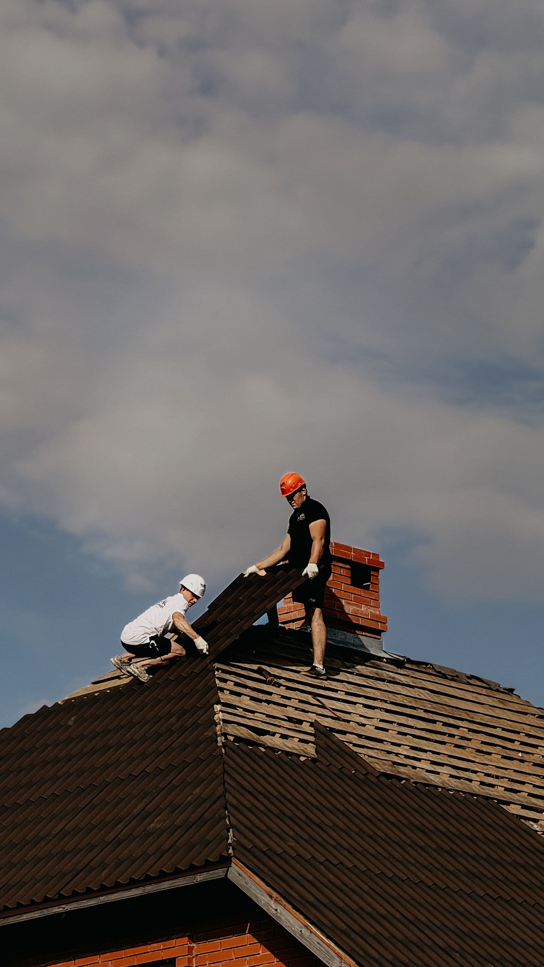 Preview of the roofing demo website