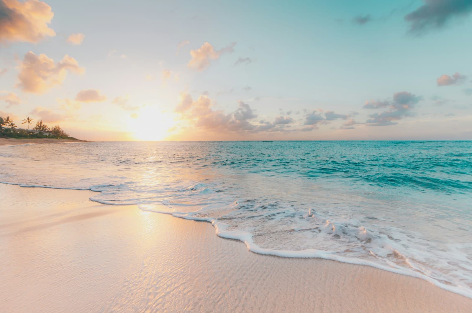 Beach lifestyle setting